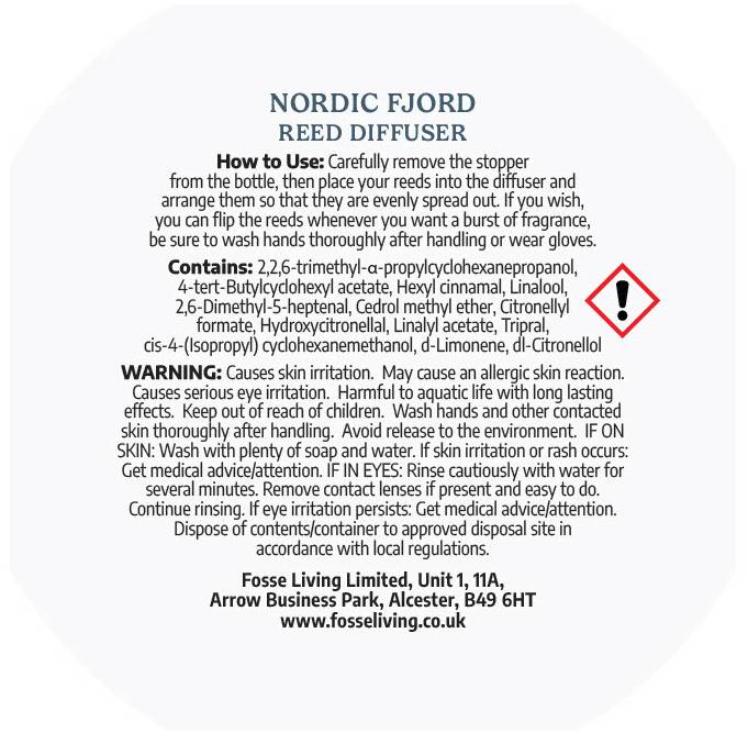 Nordic Fjord Reed Diffuser Refill 200ml