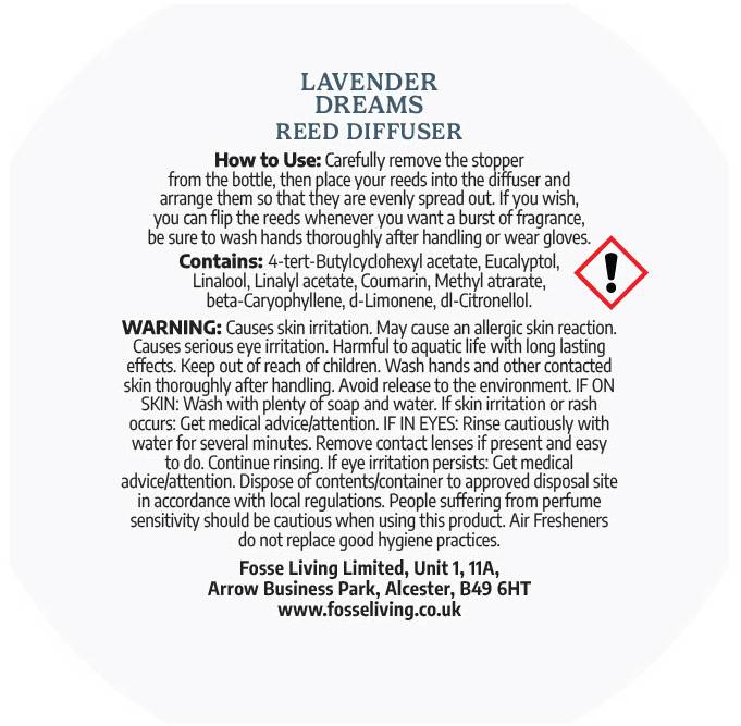 Lavender dreams reed diffuser refill 200ml clp