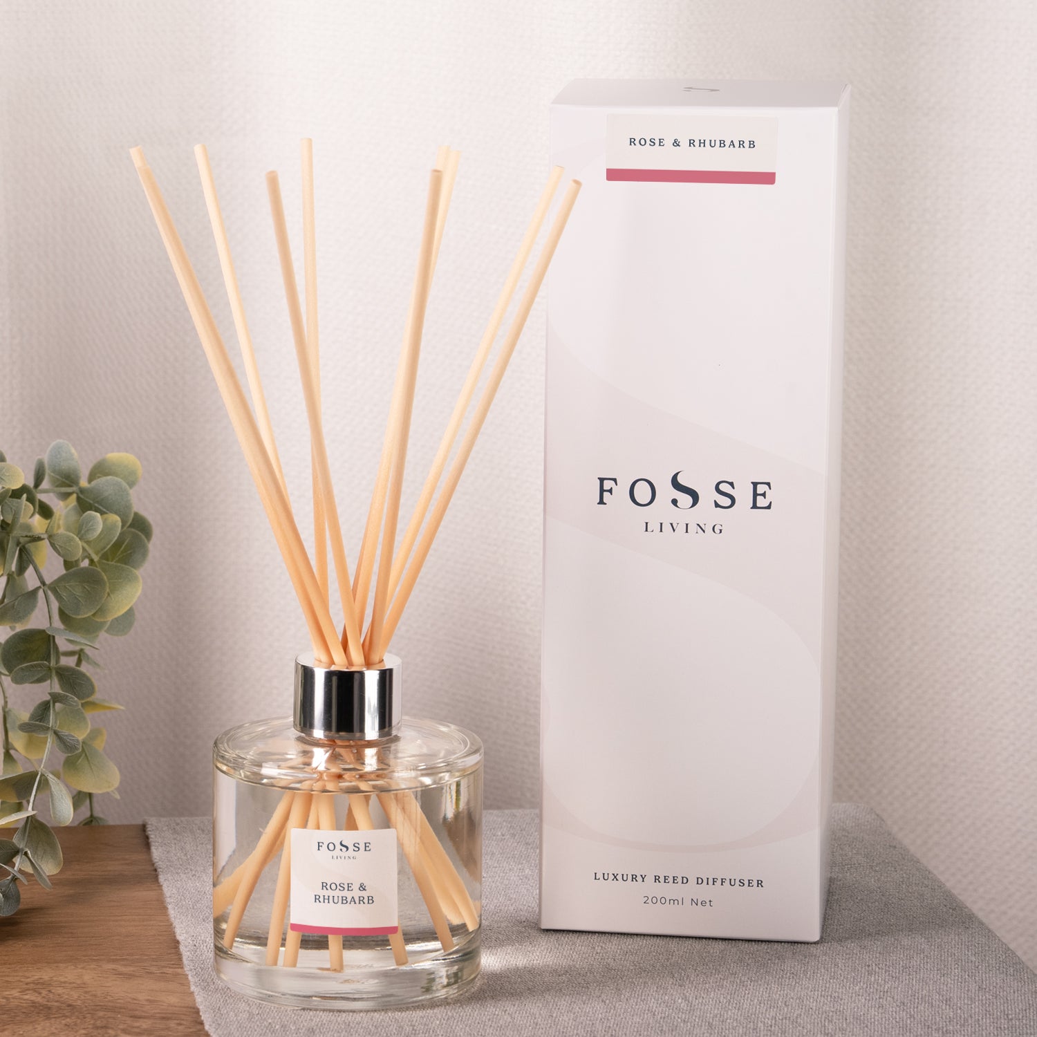 Rose & Rhubarb Reed Diffuser