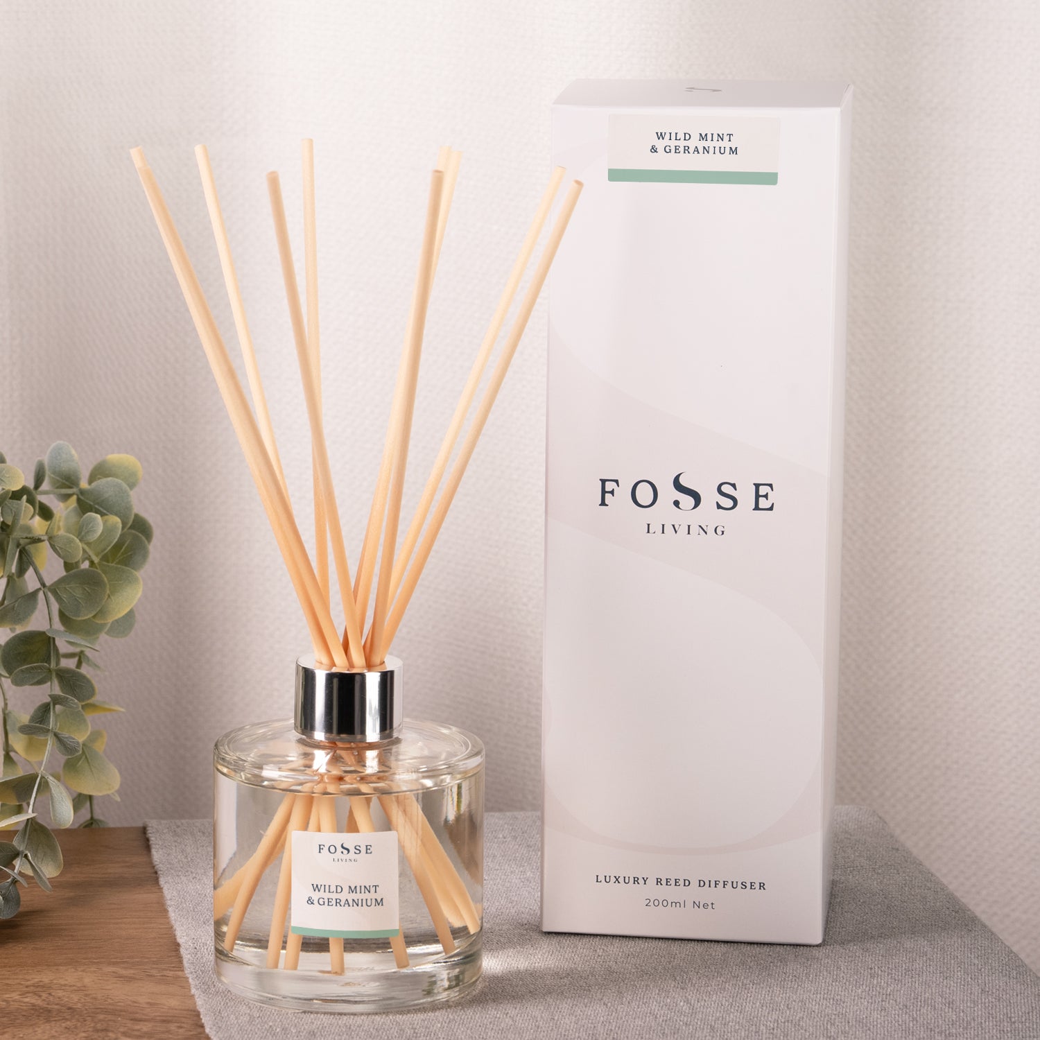 Wild Mint & Geranium Reed Diffuser