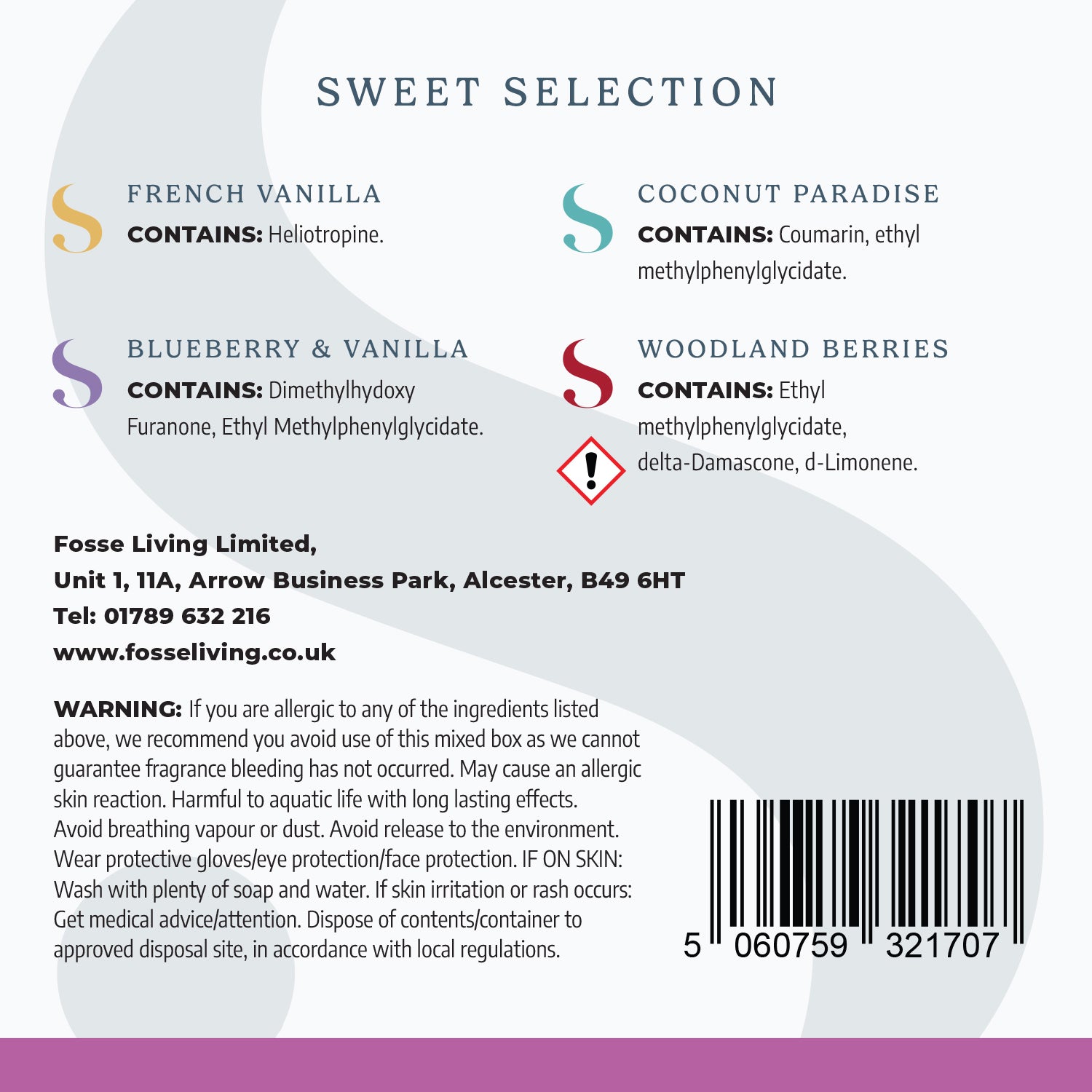 Sweet Selection Wax Melts - 16 Pack